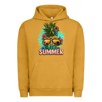 Pigment Peanut Butter Hello summer pineapple Urban Hoodie - NancyCooperArtShop