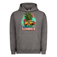 Pigment Tornado Hello summer pineapple Urban Hoodie - NancyCooperArtShop