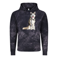 Cloud Black husky Vintage Hoodie - RanaPortraitStore