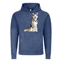 Vintage Denim husky Vintage Hoodie - RanaPortraitStore