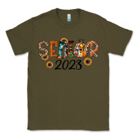 Army Green senior 2023 fall Classic Tee - JahusDesignShop