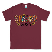 Burgundy senior 2023 fall Classic Tee - JahusDesignShop