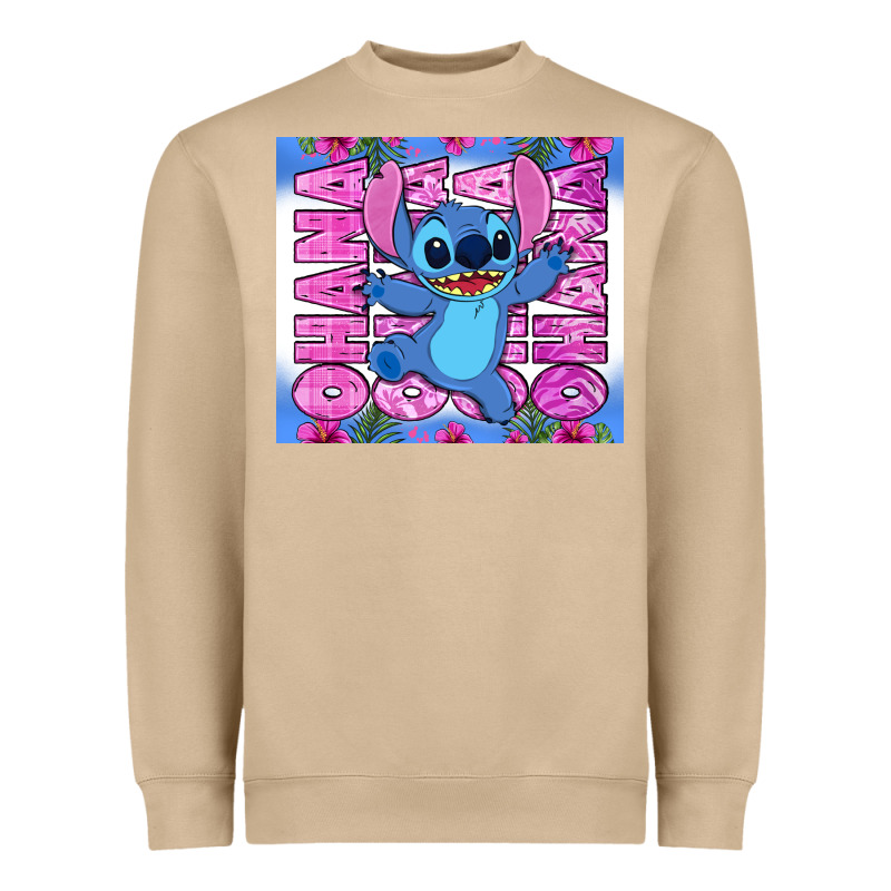 Stitch Ohana Heavyweight Sweatshirt by Zillion Design Studio | Teevron