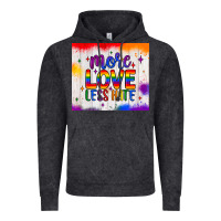 Vintage Black more love less hate tumbler Vintage Hoodie - JahusDesignShop