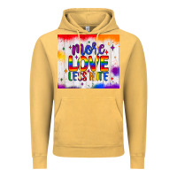 Vintage Mustard more love less hate tumbler Vintage Hoodie - JahusDesignShop