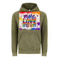 Vintage Olive more love less hate tumbler Vintage Hoodie - JahusDesignShop