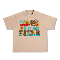 Burro my heart is on that field american football Urban Heavy Tee - HRA Design Shop