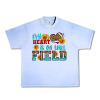 Grape Ice my heart is on that field american football Urban Heavy Tee - HRA Design Shop