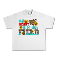 Lunar Rock my heart is on that field american football Urban Heavy Tee - HRA Design Shop
