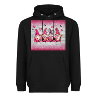 Black valentine's day gnomes Heavyweight Hoodie - MaliasSmallBusiness