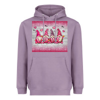 Lavender valentine's day gnomes Heavyweight Hoodie - MaliasSmallBusiness