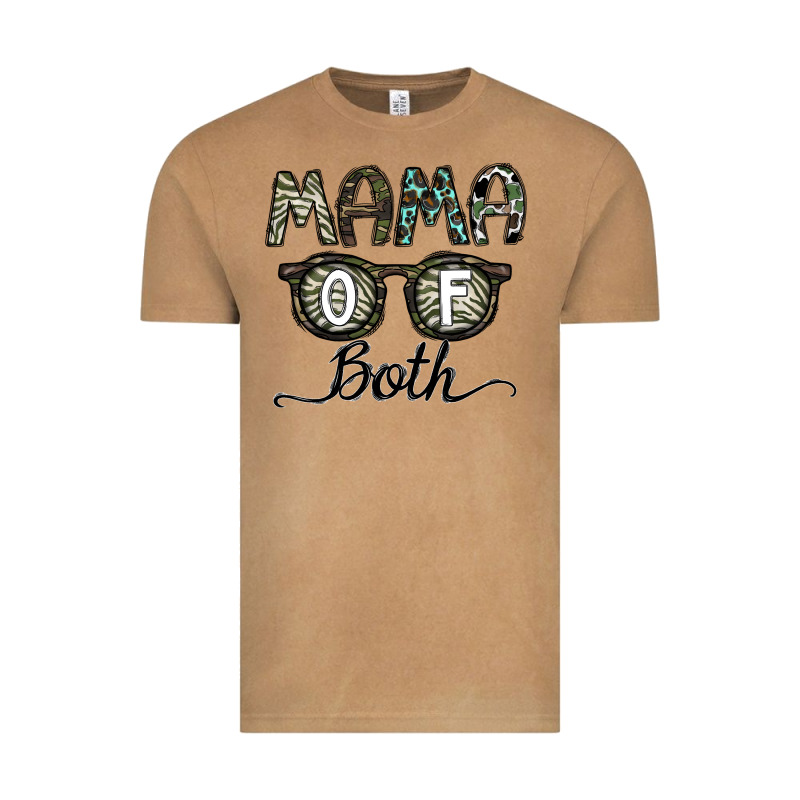 Mama Of Both Vintage Tee by CowhideDigitalArt | Teevron