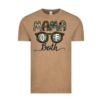 Vintage Coffee mama of both Vintage Tee - CowhideDigitalArt