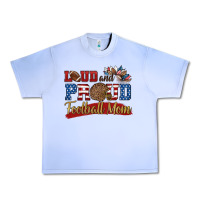Grape Ice loud and proud football mom Urban Heavy Tee - HRA Design Shop