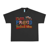 Pigment Black loud and proud football mom Urban Heavy Tee - HRA Design Shop