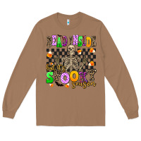 Toasted Coconut dead inside but its spooky season Long Sleeve Tee - AdoDesignShop