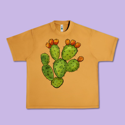 Cactus Urban Heavy Tee Designed By Barkaloodesign