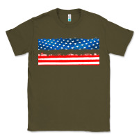 Army Green usa ice cream and popsicles Classic Tee - AdoDesignShop