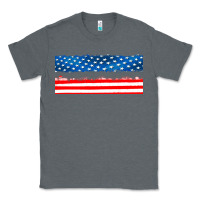 Charcoal Heather usa ice cream and popsicles Classic Tee - AdoDesignShop