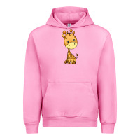 Fuchsia Pink giraffe Urban Hoodie - texasbilliewilder