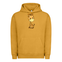 Pigment Peanut Butter giraffe Urban Hoodie - texasbilliewilder
