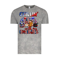Cloud Rock Chillin' with my gnomies 4th of July Vintage Tee - CowGirlArtShop