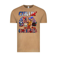 Vintage Camel Chillin' with my gnomies 4th of July Vintage Tee - CowGirlArtShop