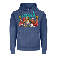 Vintage Denim western beagle mom Vintage Hoodie - texasbilliewilder