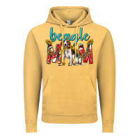 Vintage Mustard western beagle mom Vintage Hoodie - texasbilliewilder