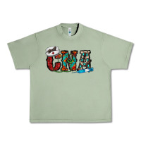 Oil Green cna Urban Heavy Tee - CowhideDigitalArt