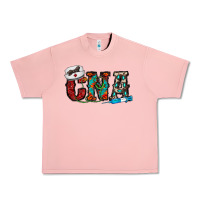 Salmon cna Urban Heavy Tee - CowhideDigitalArt