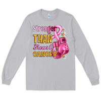 Moon Dust Stronger than breast cancer Long Sleeve Tee - Artiststas