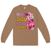 Toasted Coconut Stronger than breast cancer Long Sleeve Tee - Artiststas