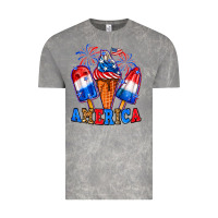 Cloud Rock 4th of July America ice creams Vintage Tee - Neo Western