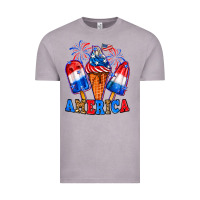Vintage Zinc 4th of July America ice creams Vintage Tee - Neo Western