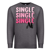 Charcoal Heather single af Premium Sweatshirt - MaliasSmallBusiness