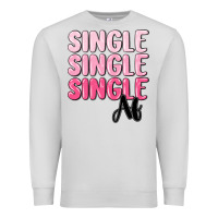 Dove Grey single af Premium Sweatshirt - MaliasSmallBusiness