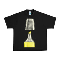 Black yellow highlighter pen fa element Urban Heavy Tee - FaDigitalArtStudio