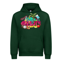 Forest Green Nurse off duty Urban Hoodie - NancyCooperArtShop