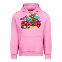 Fuchsia Pink Nurse off duty Urban Hoodie - NancyCooperArtShop