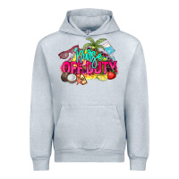Heather Grey Nurse off duty Urban Hoodie - NancyCooperArtShop