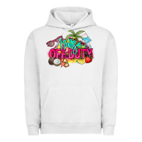 Pigment Lunar Rock Nurse off duty Urban Hoodie - NancyCooperArtShop