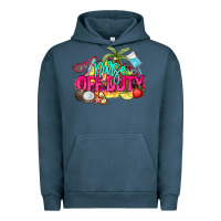 Pigment Midnight Navy Nurse off duty Urban Hoodie - NancyCooperArtShop