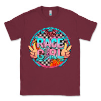 Burgundy race girl Classic Tee - AdoDesignShop