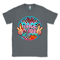 Charcoal Heather race girl Classic Tee - AdoDesignShop