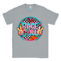 Heather Grey race girl Classic Tee - AdoDesignShop