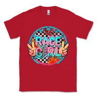 Red race girl Classic Tee - AdoDesignShop