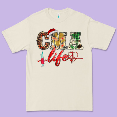 Christmas Certified Medical Assistant Life Premium Tee Designed By Barkaloodesign