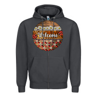 Smoke ladybug welcome ornament Zipper Hoodie - BarkalooDesign