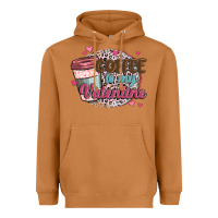 Meerkat coffee is my valentine Heavyweight Hoodie - MaliasSmallBusiness